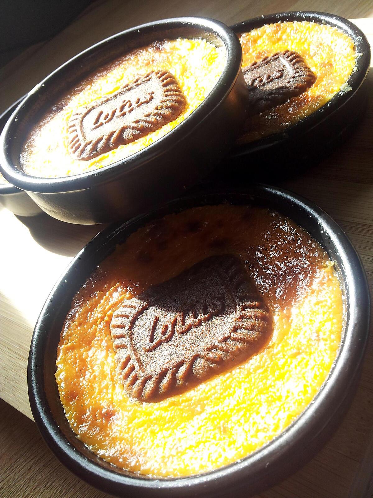 recette Créme brûlée au lemon curd-speculos