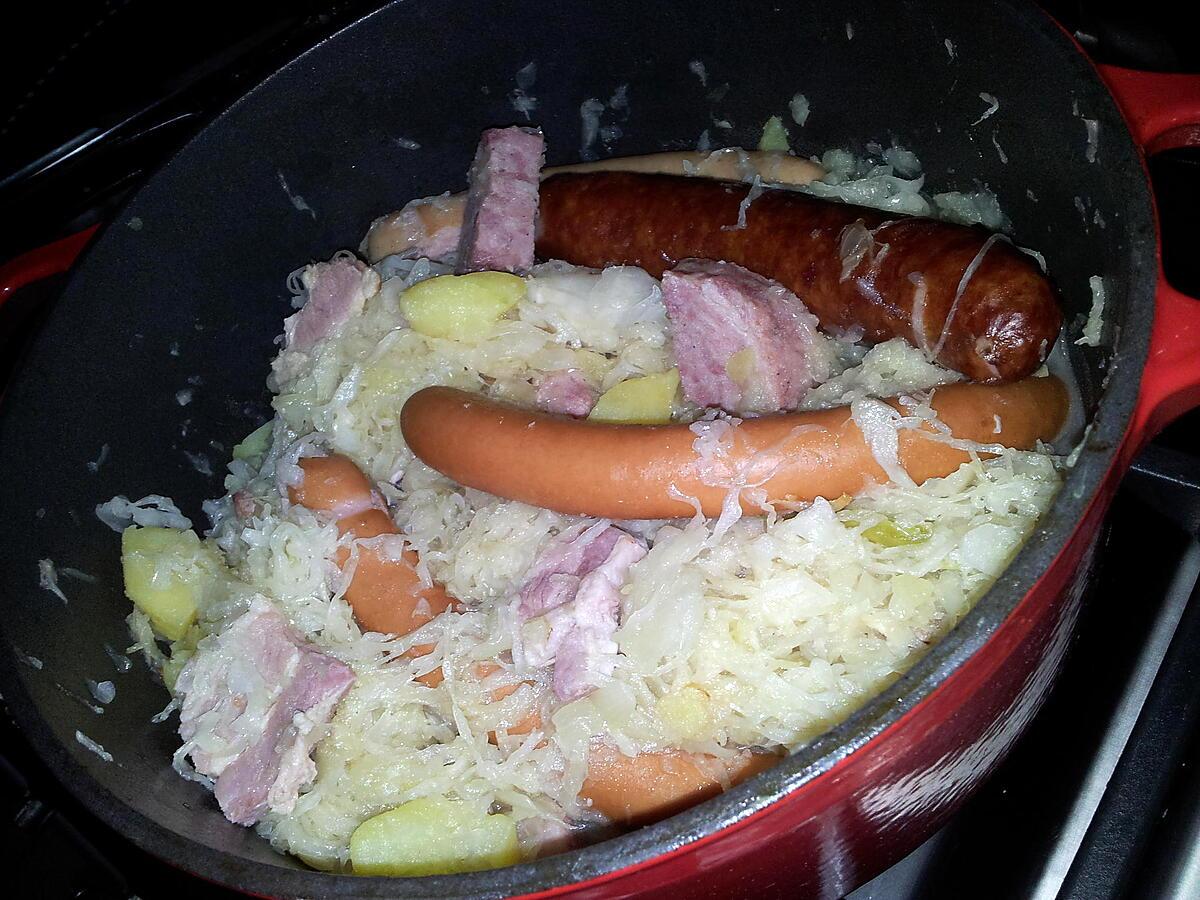 recette Choucroute maison