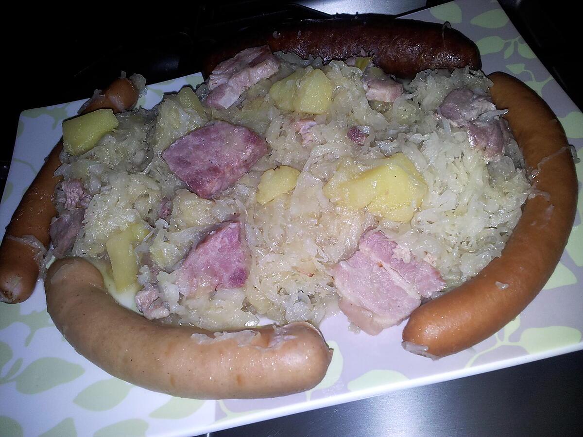 recette Choucroute maison