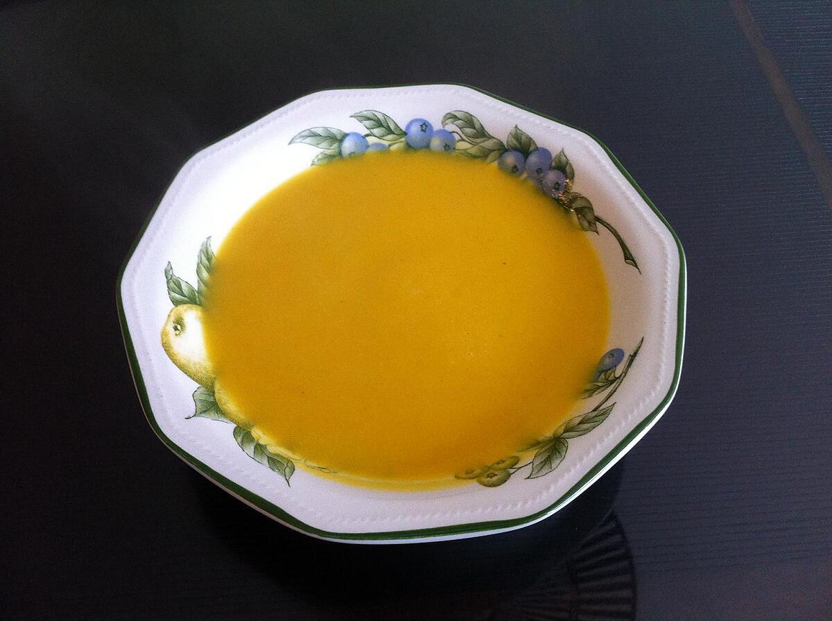 recette Velouté de potiron (thermomix ou non)