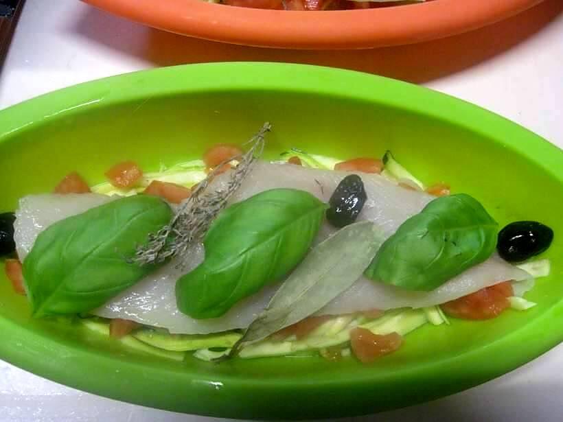 recette filets merlan aux légumes.micro-ondes.