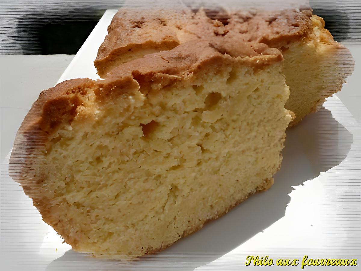 recette Cake aux jaunes d'oeufs