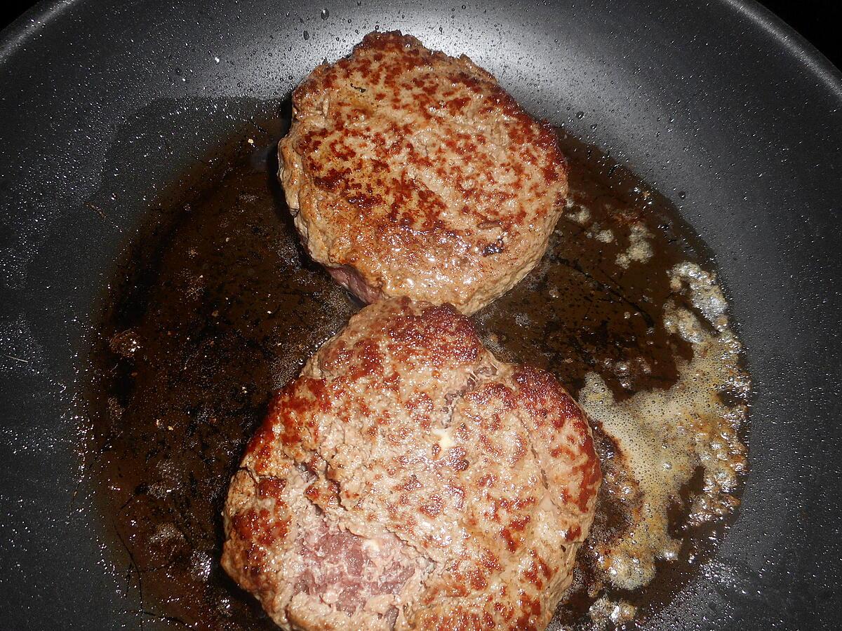 recette Steak haché au bleu d auvergne