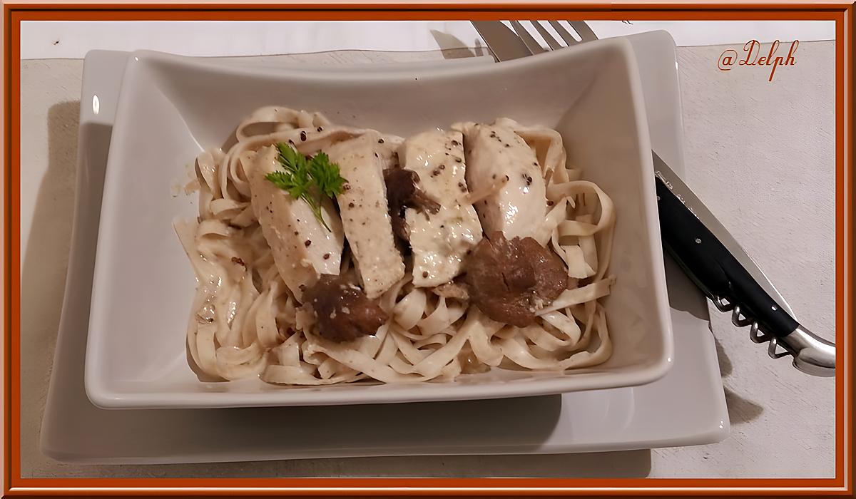 recette Filets de poulet à la crème de cidre