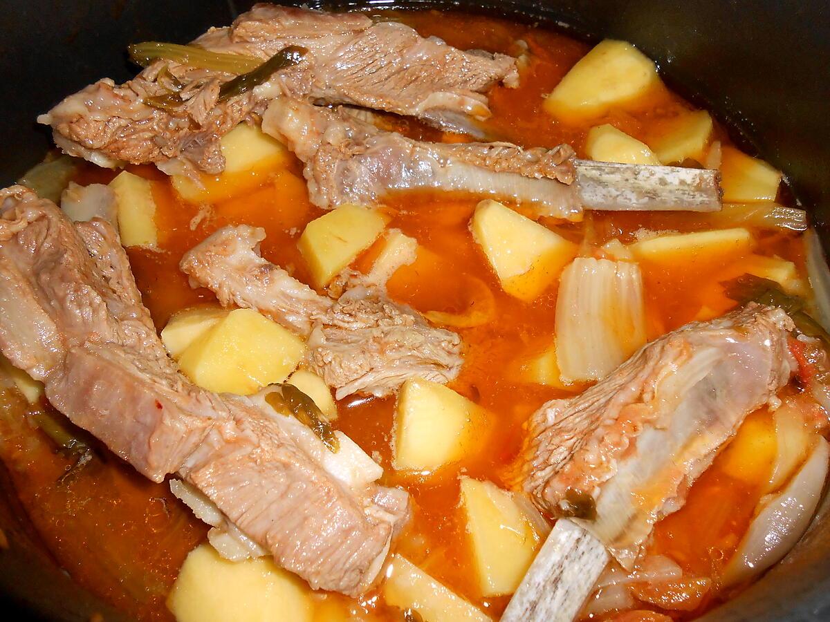 recette AGNELLO IN BRODO (au bouillon en soupe)