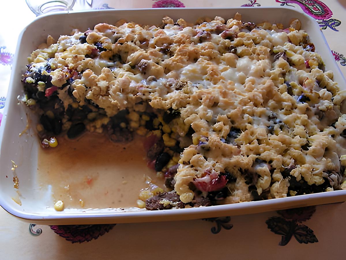 recette crumble mexicain