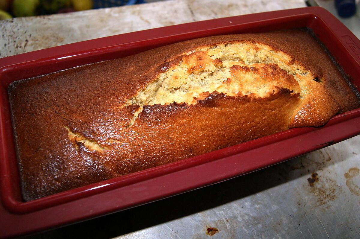 recette Cake bananes aux zestes d'orange.