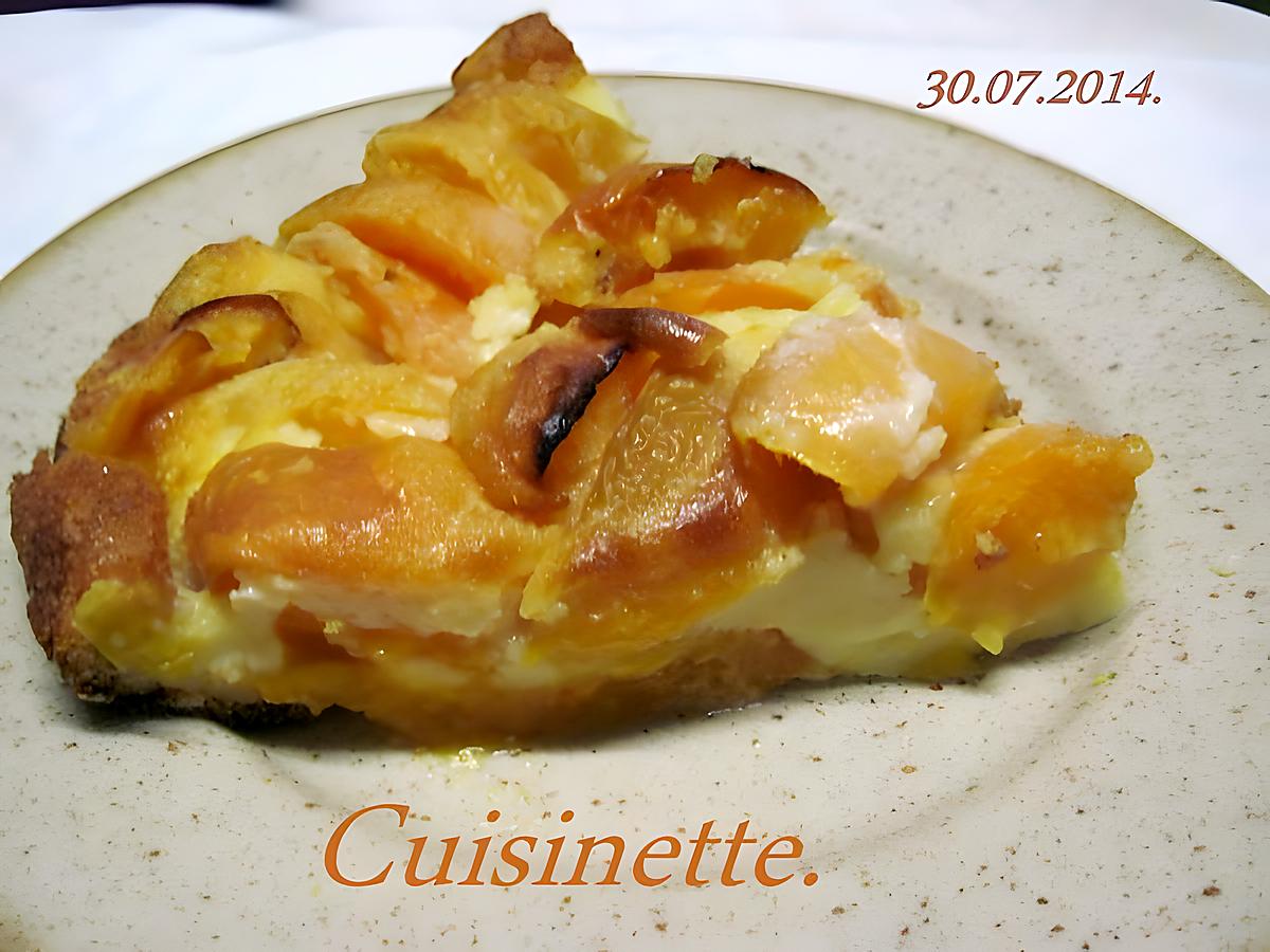 recette Clafoutis aux abricots frais.