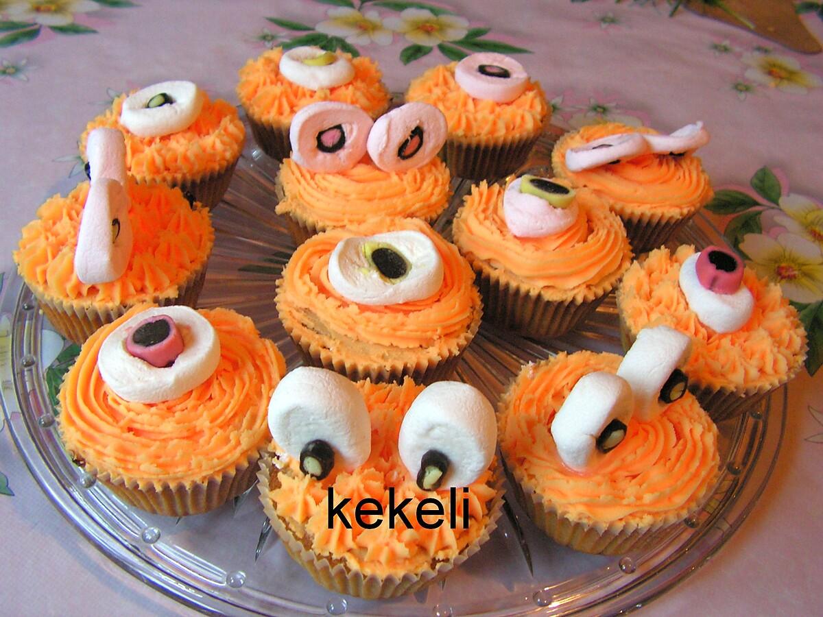 recette Cupcake potiron pour halloween