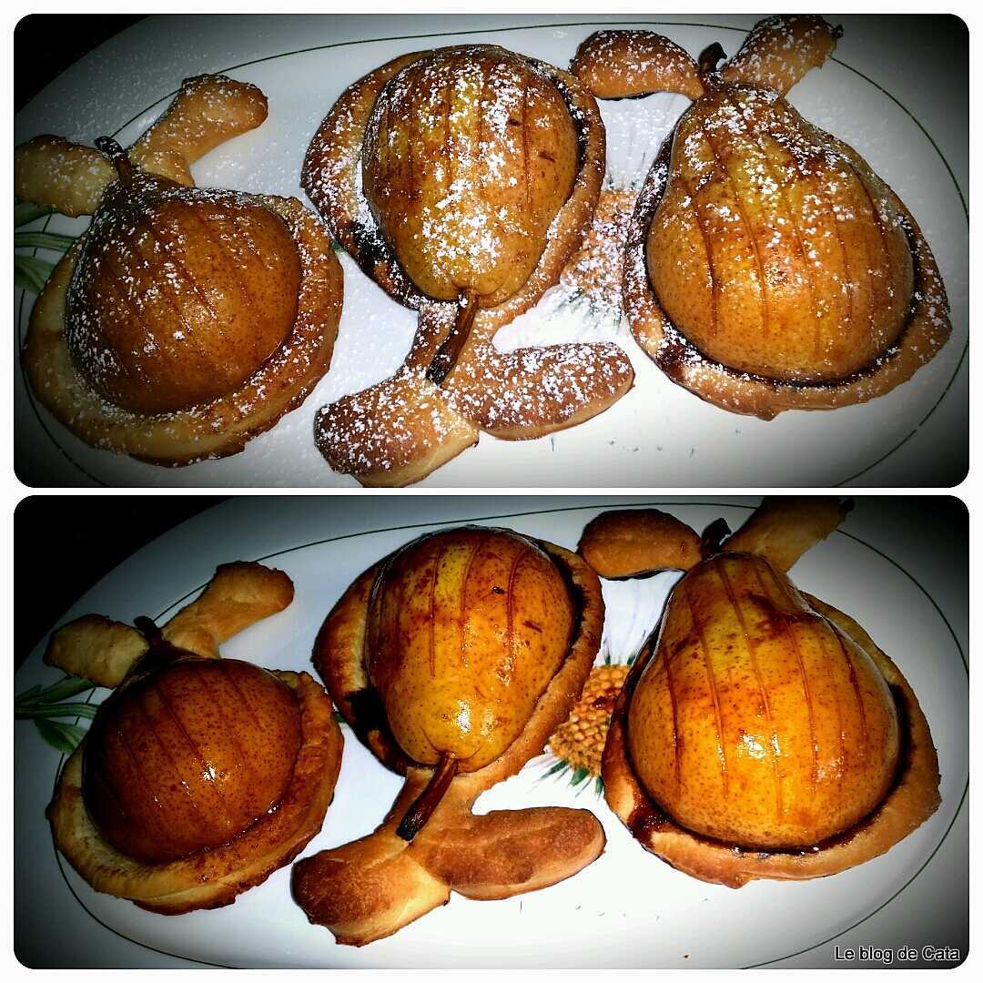 Poires Caramélisées Au Four
