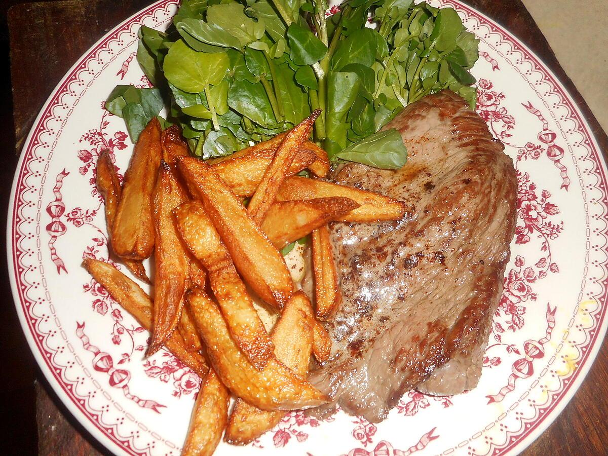 recette Steak frites a la parisienne