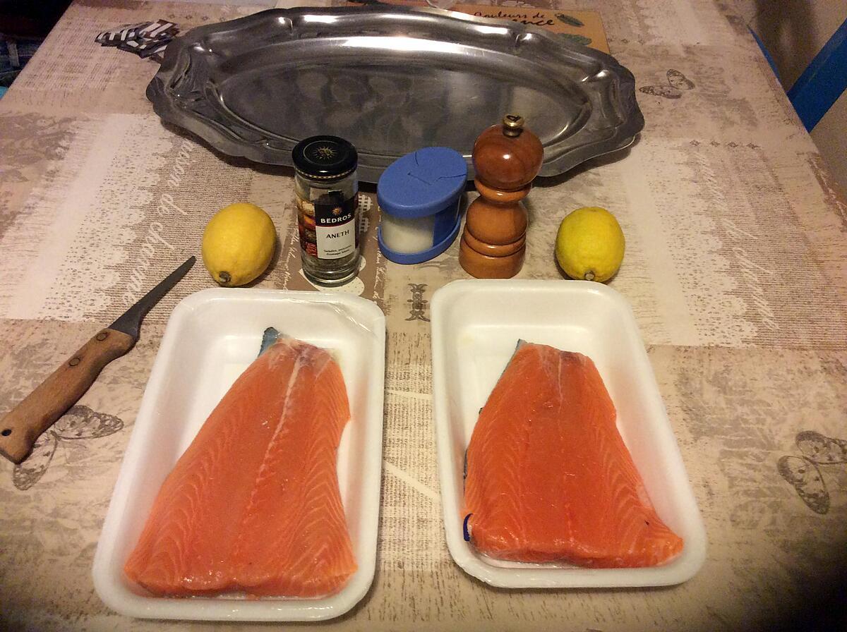 recette carpaccio de saumon