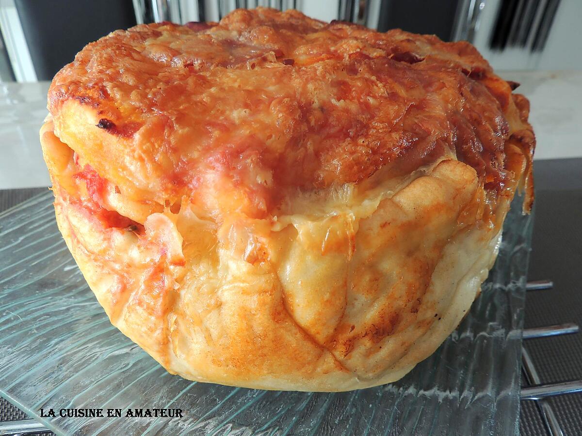 recette Pizza cake