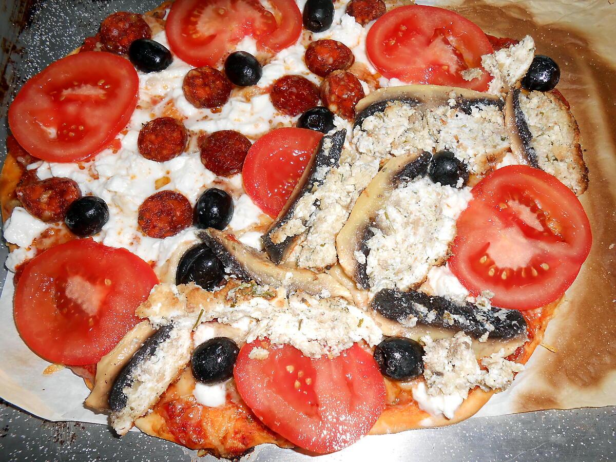 recette PIZZA  "ANTI GASPI"