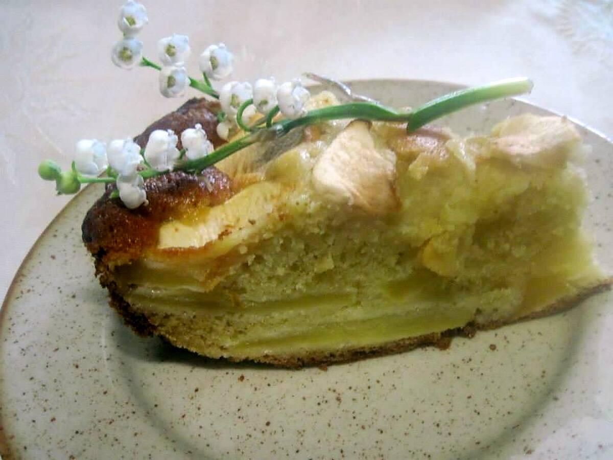 recette Gâteau aux pommes mascarpone.