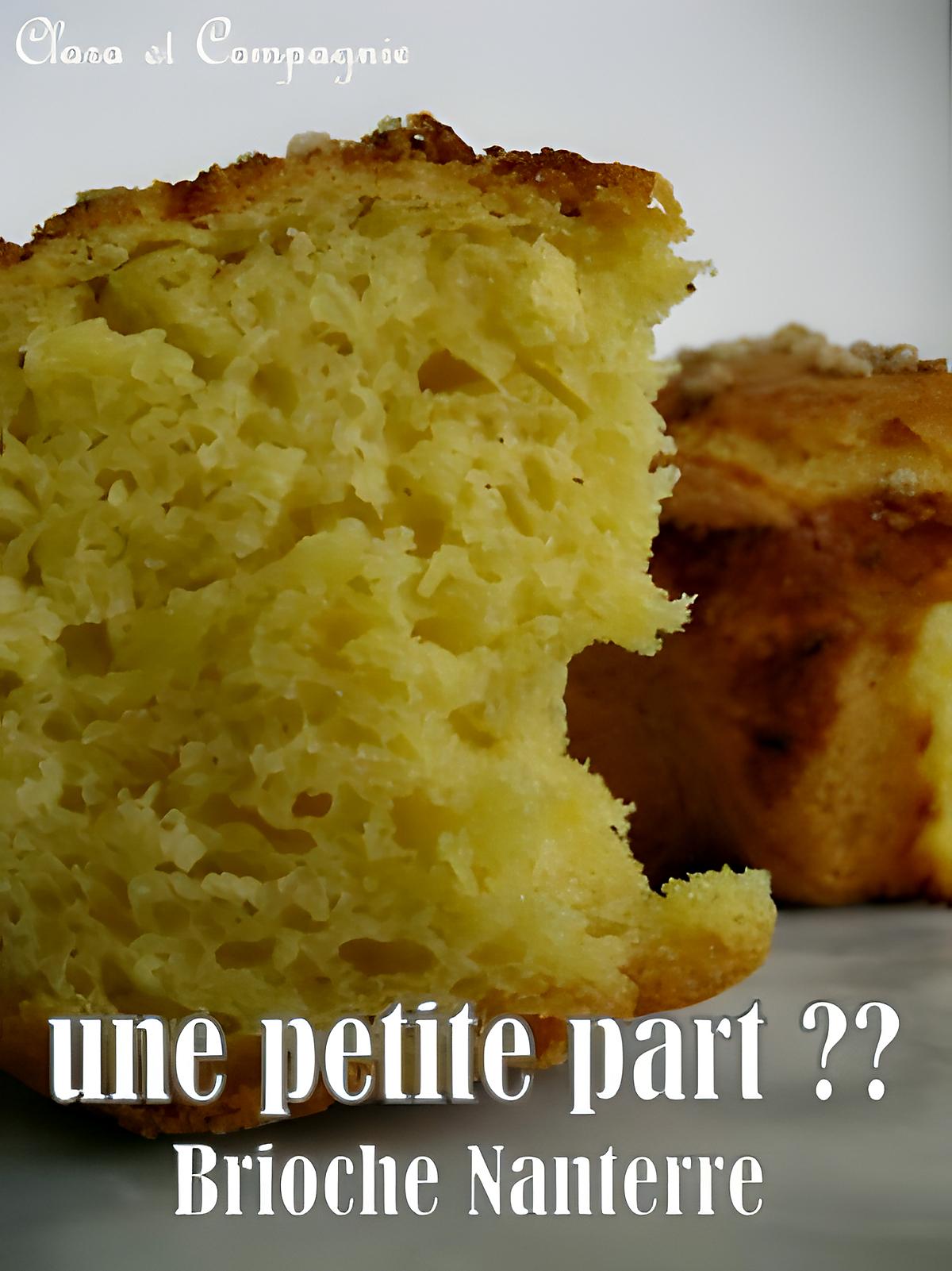 recette Brioche de Nanterre