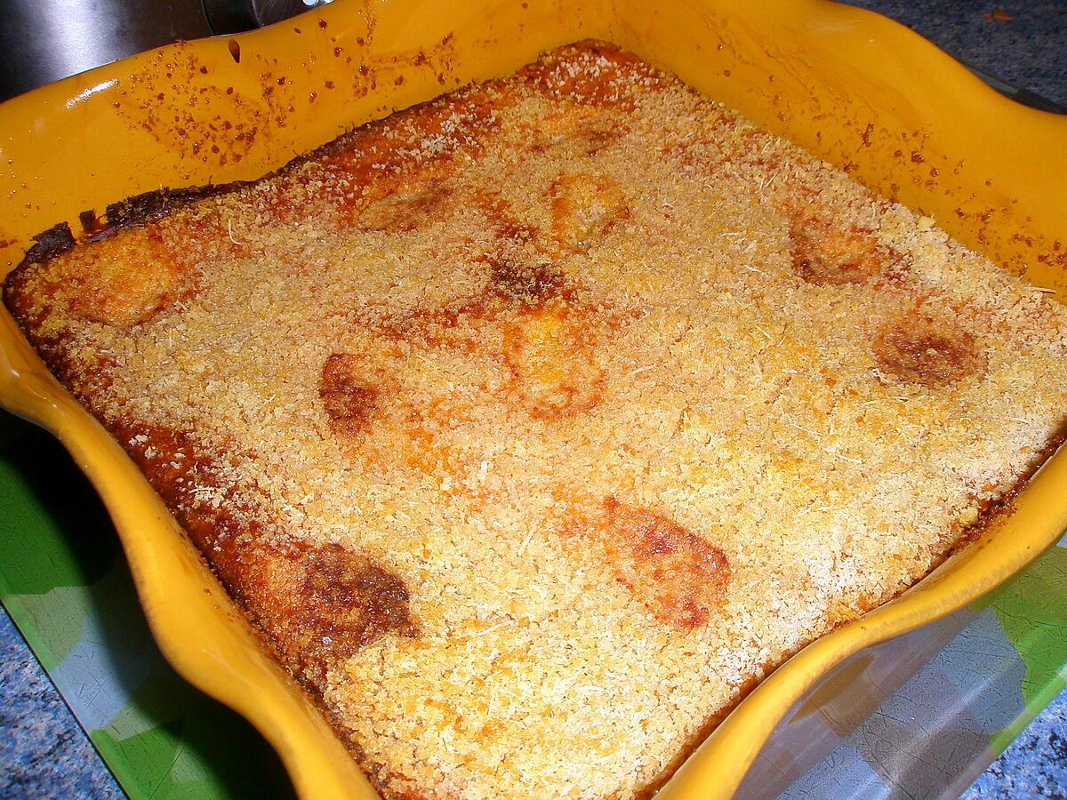 recette GRATIN DE POTIMARRON