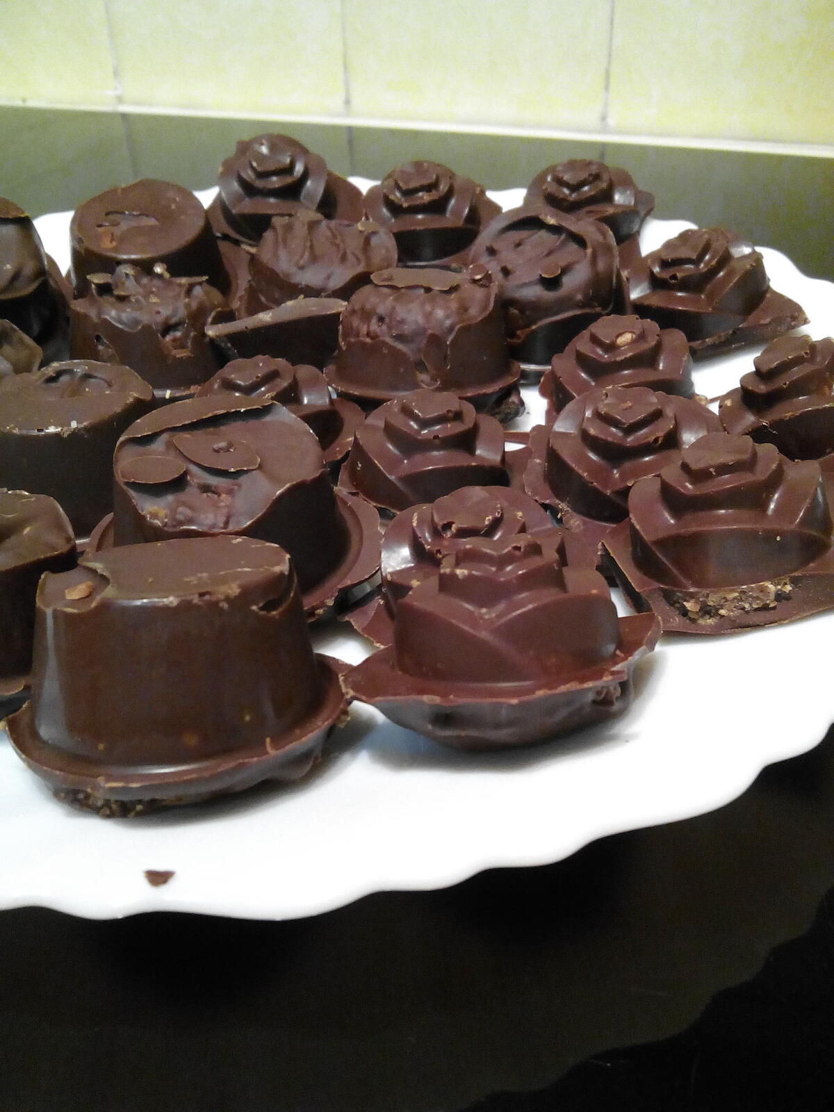 recette CHOCOLATS MAISON