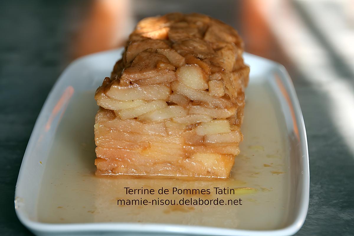 recette Terrine de Pommes Tatin