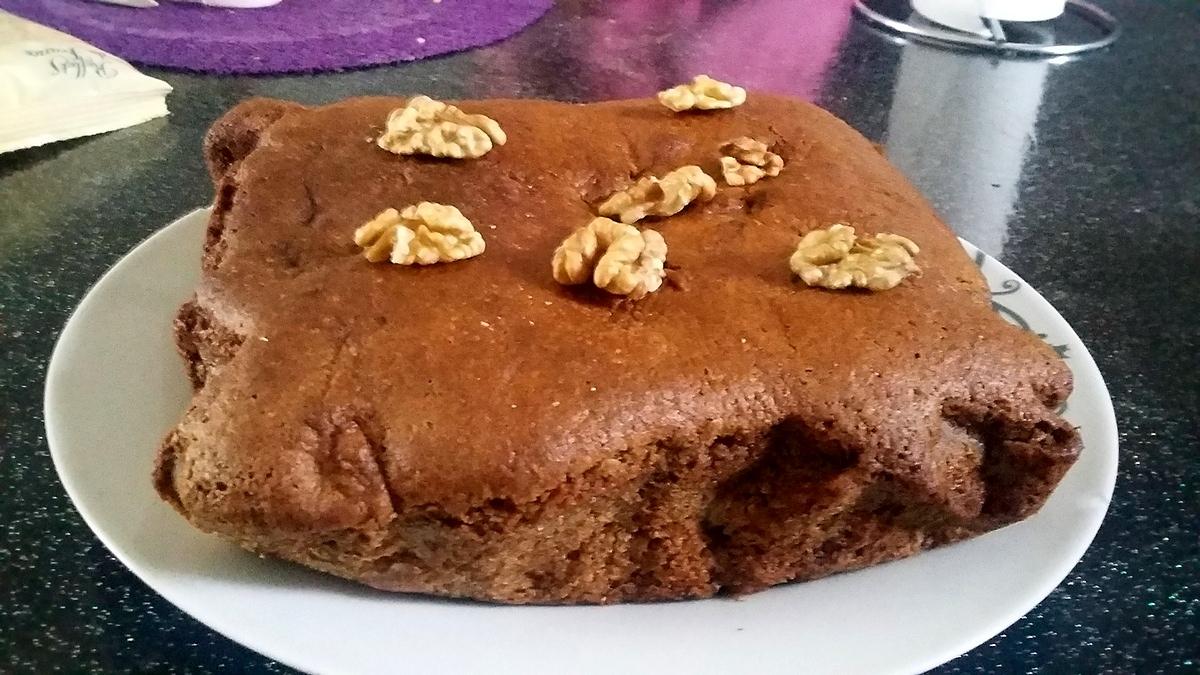 recette Gateau a la farine de sarrasin au pomme poire