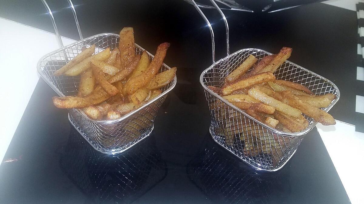 recette Frites au four