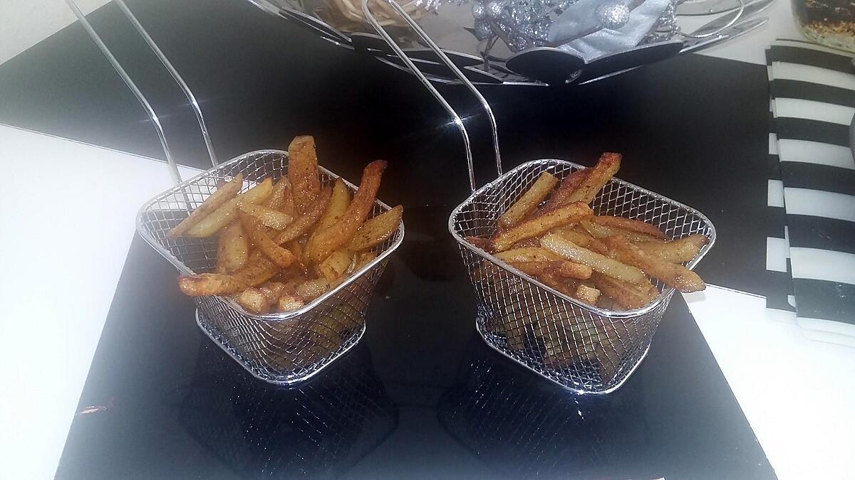 recette Frites au four