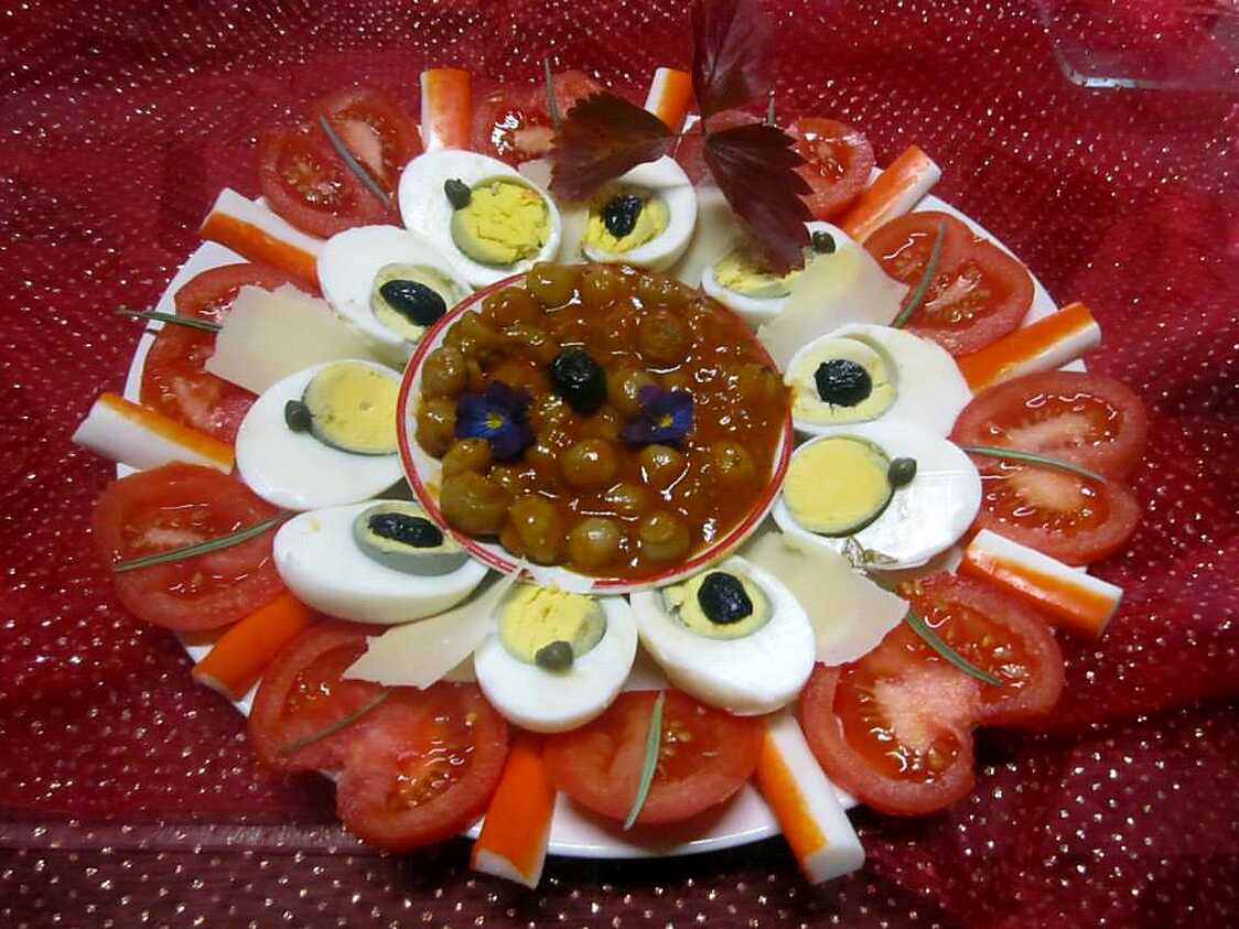 Recette de Plateau de crudités.4. par cuisinette