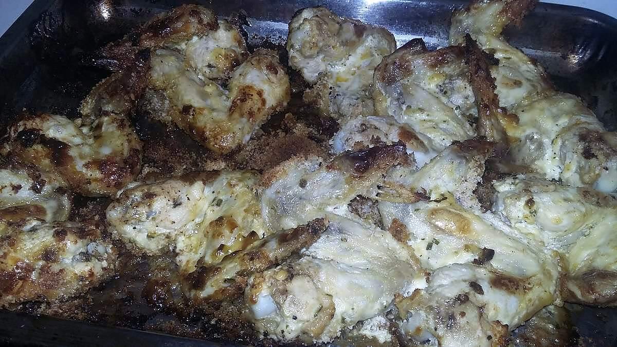 recette Ailes poulet rôtis a la mayonnaise