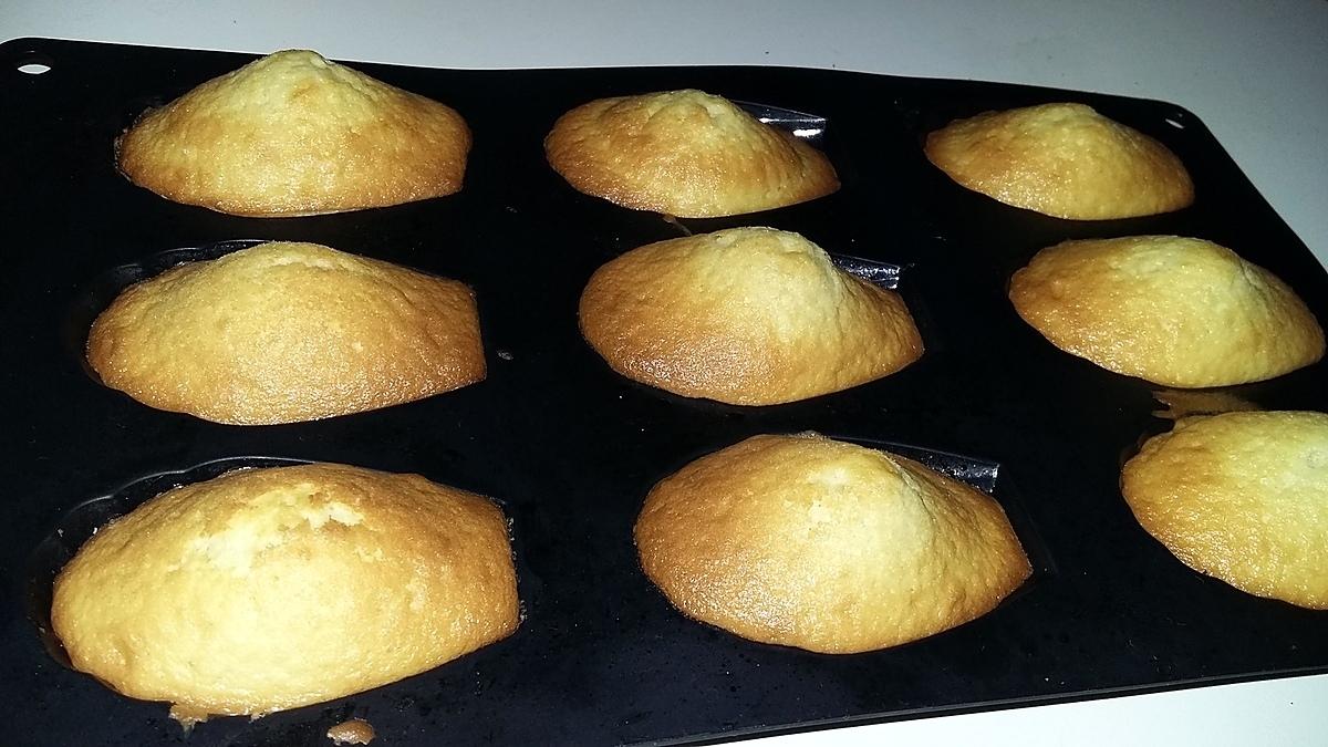 recette Madeleines en coque de chocolat au thermomix