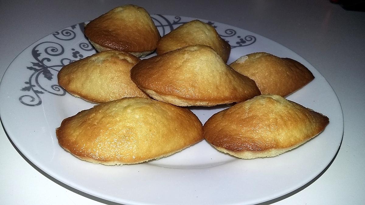 recette Madeleines en coque de chocolat au thermomix