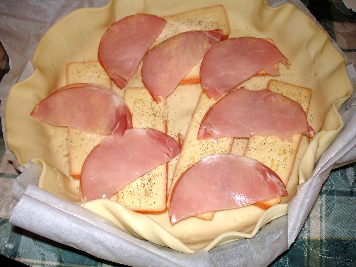 recette quiche au bacon et aux maroilles