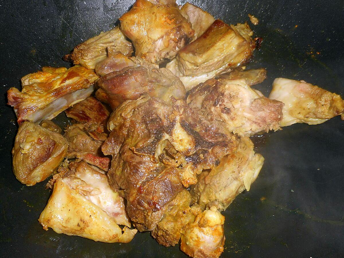 recette Curry d agneau