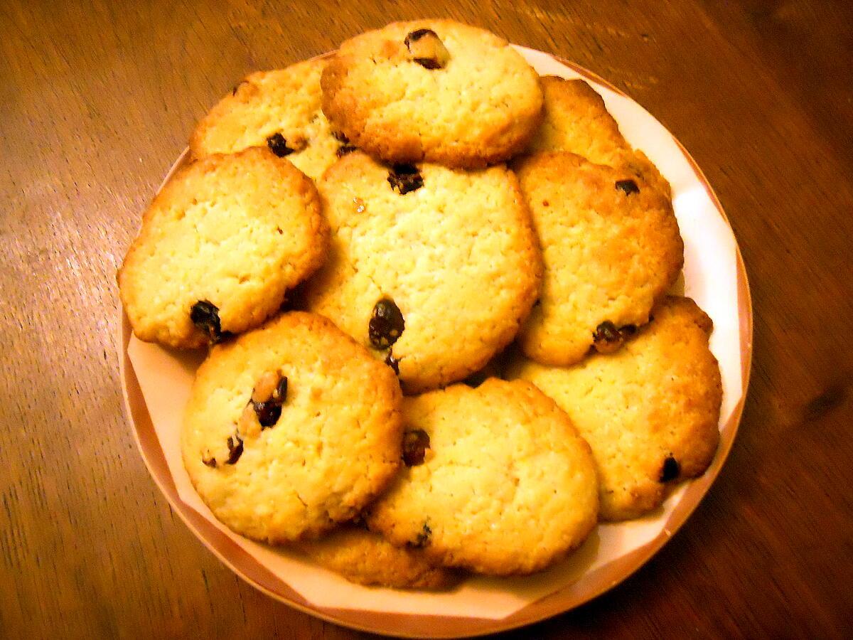 recette COOKIES AUX CRANBERRYS DE "NOTRE AMOUR DE CUISINE ET DE OH LA GOURMANDE"