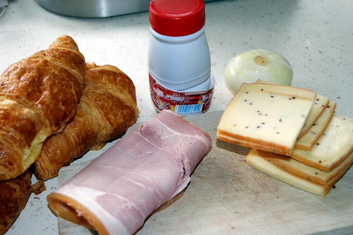 recette Croissants garnis