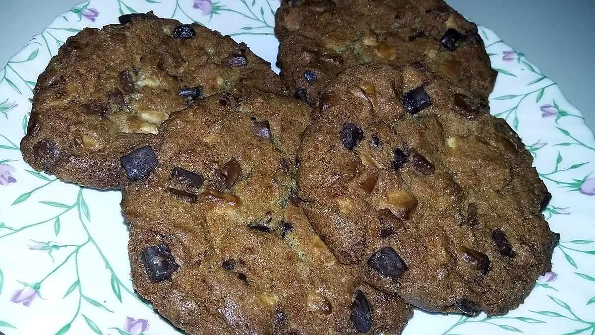 recette Cookies pepites de chocolat