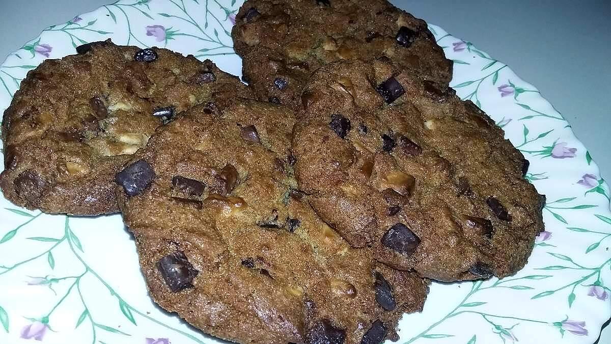 recette Cookies pepites de chocolat