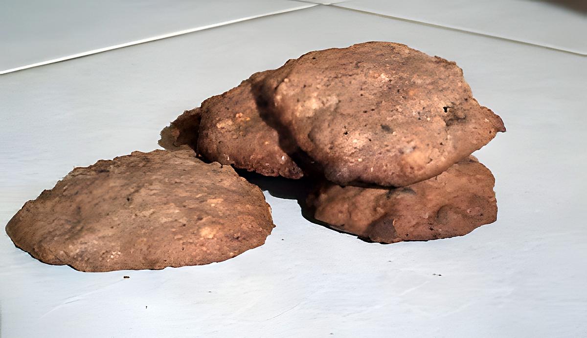 recette cookies banane-choco-flocon d'avoine