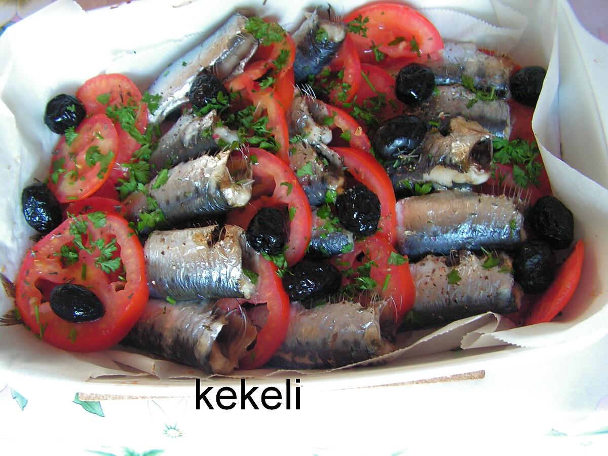 recette Sardine au four