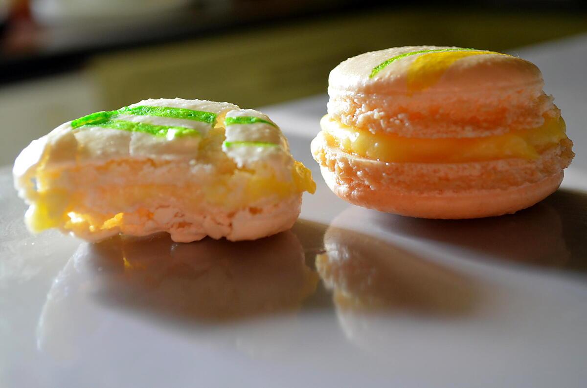 recette MES PREMIERS MACARONS CITRON...