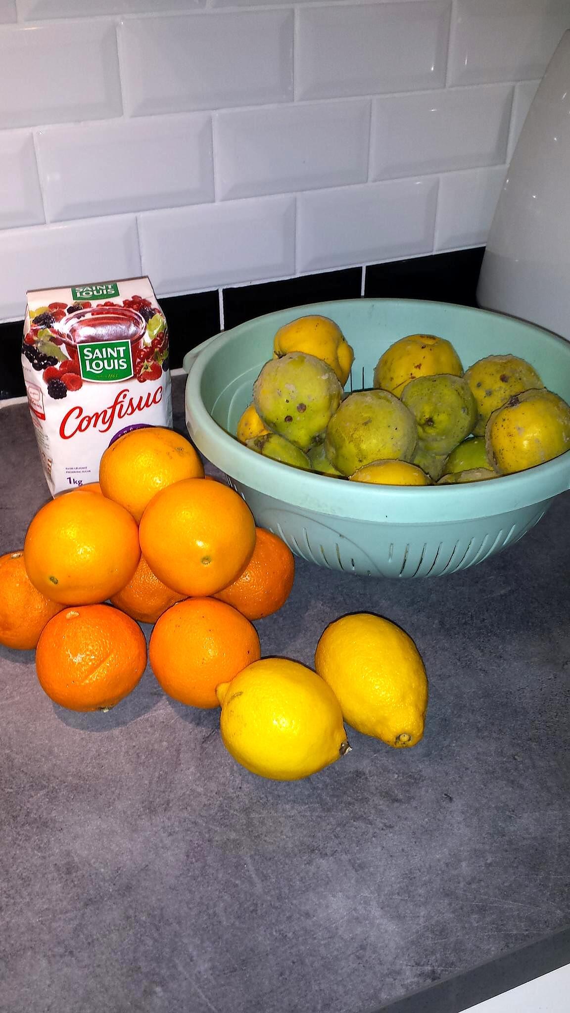 recette Gelée oranges et coings