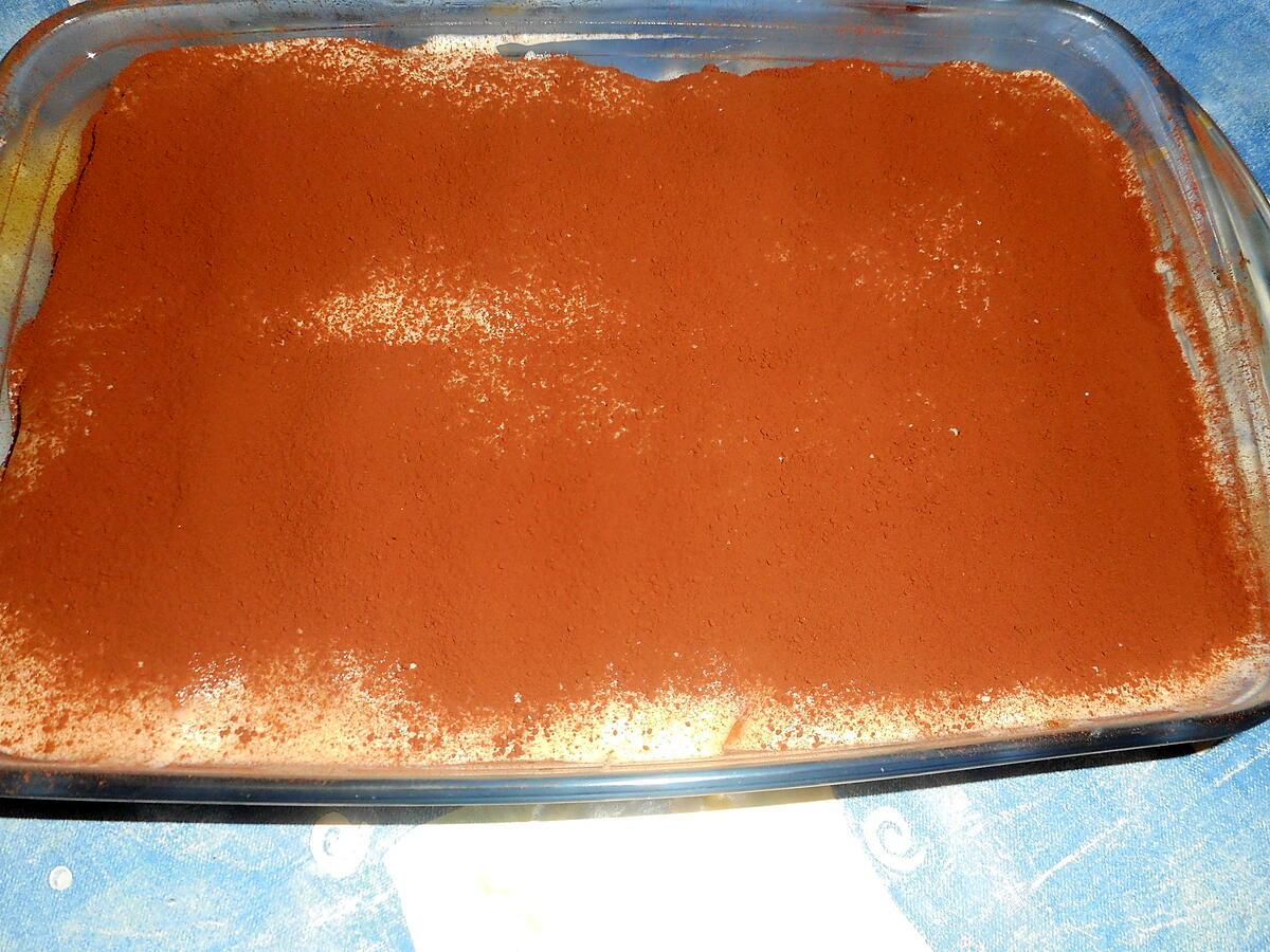 recette Tiramisu