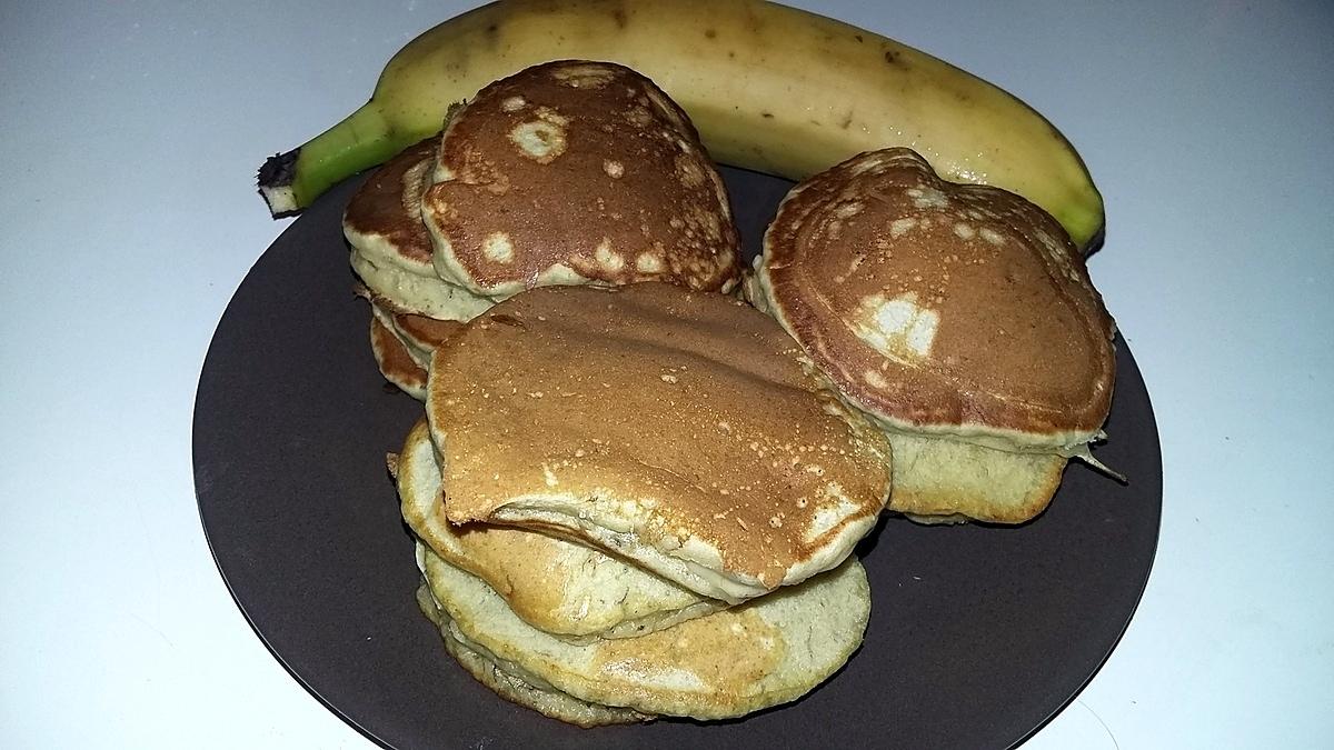 recette Pancakes a la banane