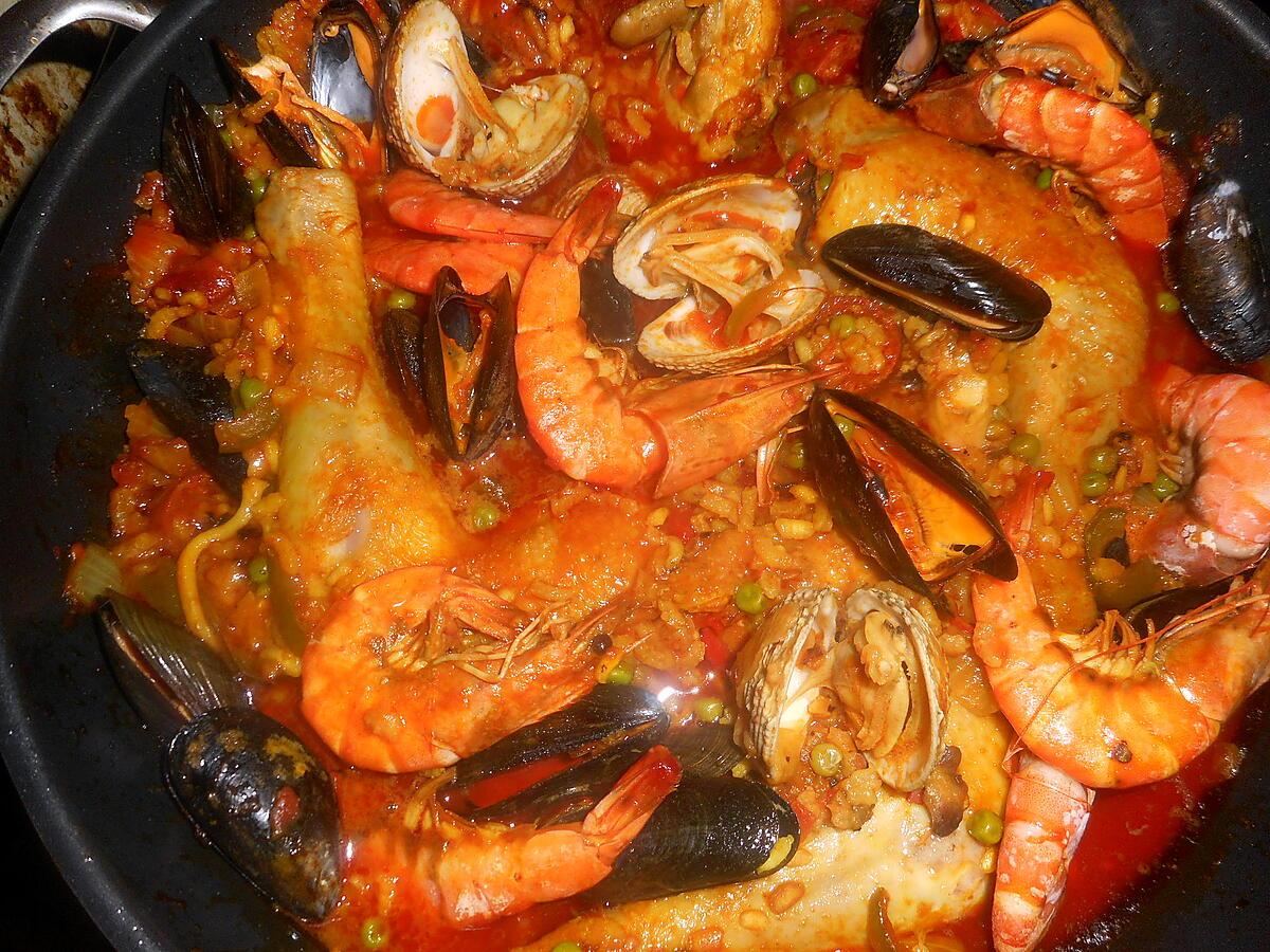 recette Paella