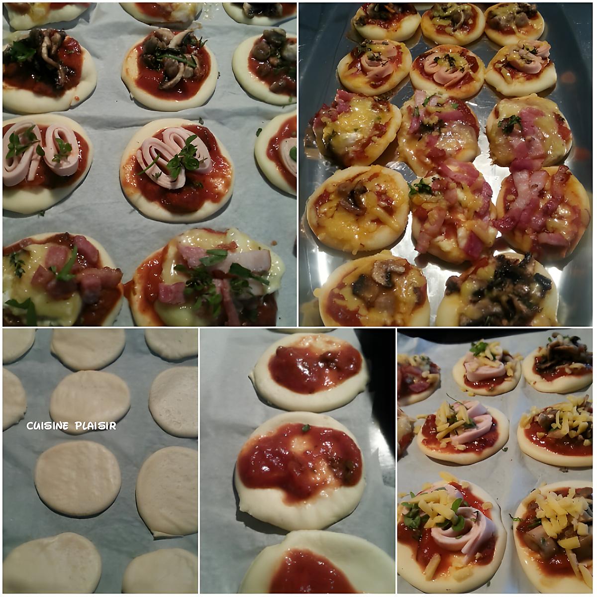 recette Mini pizzas