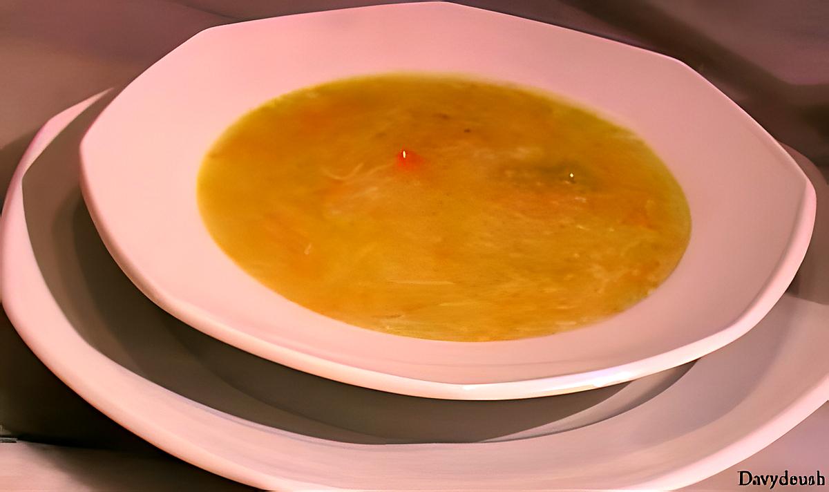 recette SOUPE AUX 3 LÉGUMES