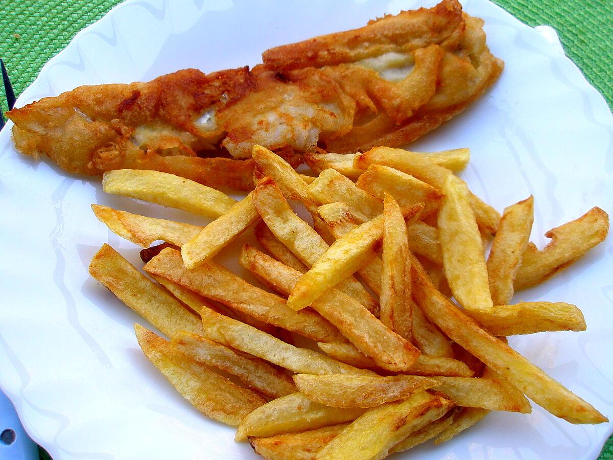 recette Fish and chips version mon mari !