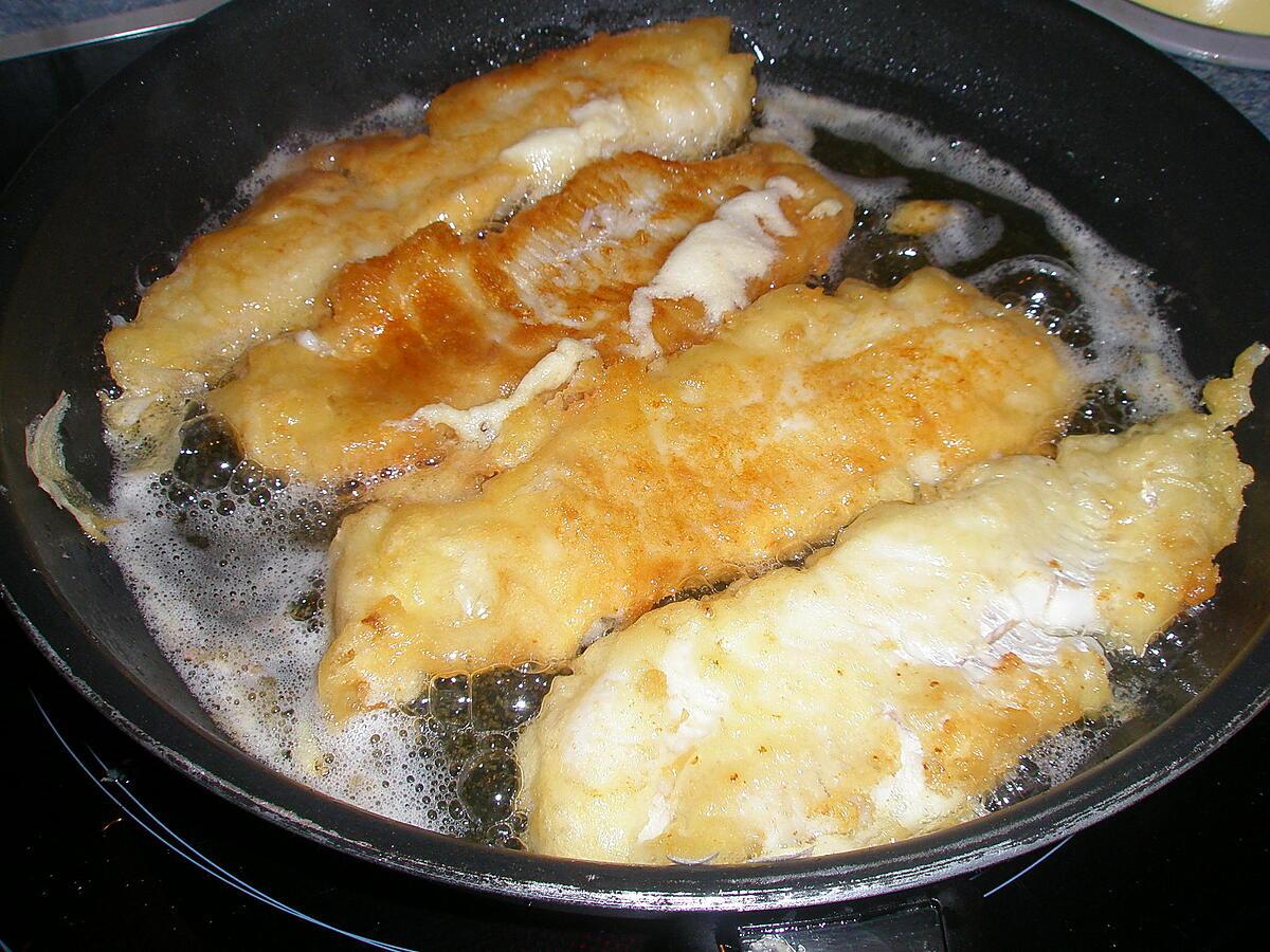 recette Fish and chips version mon mari !
