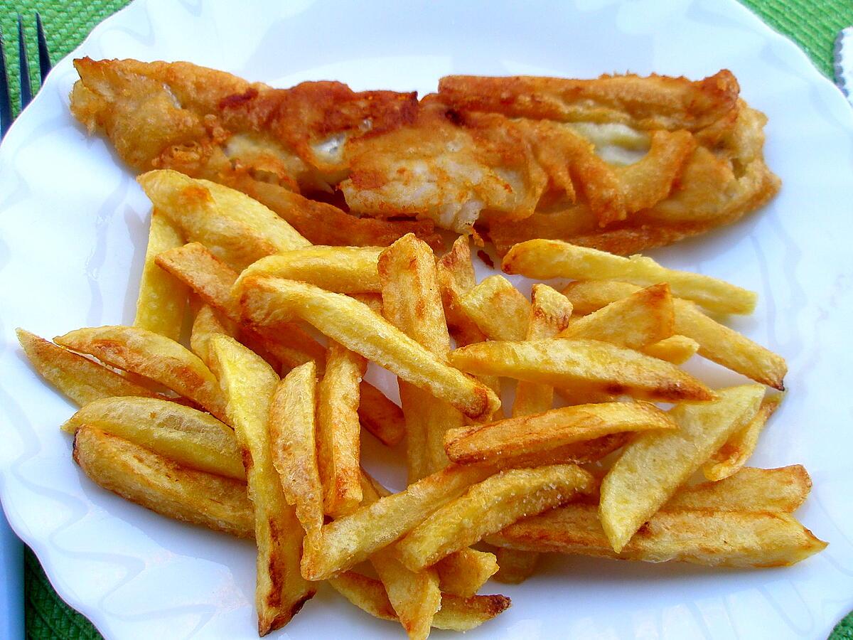 recette Fish and chips version mon mari !