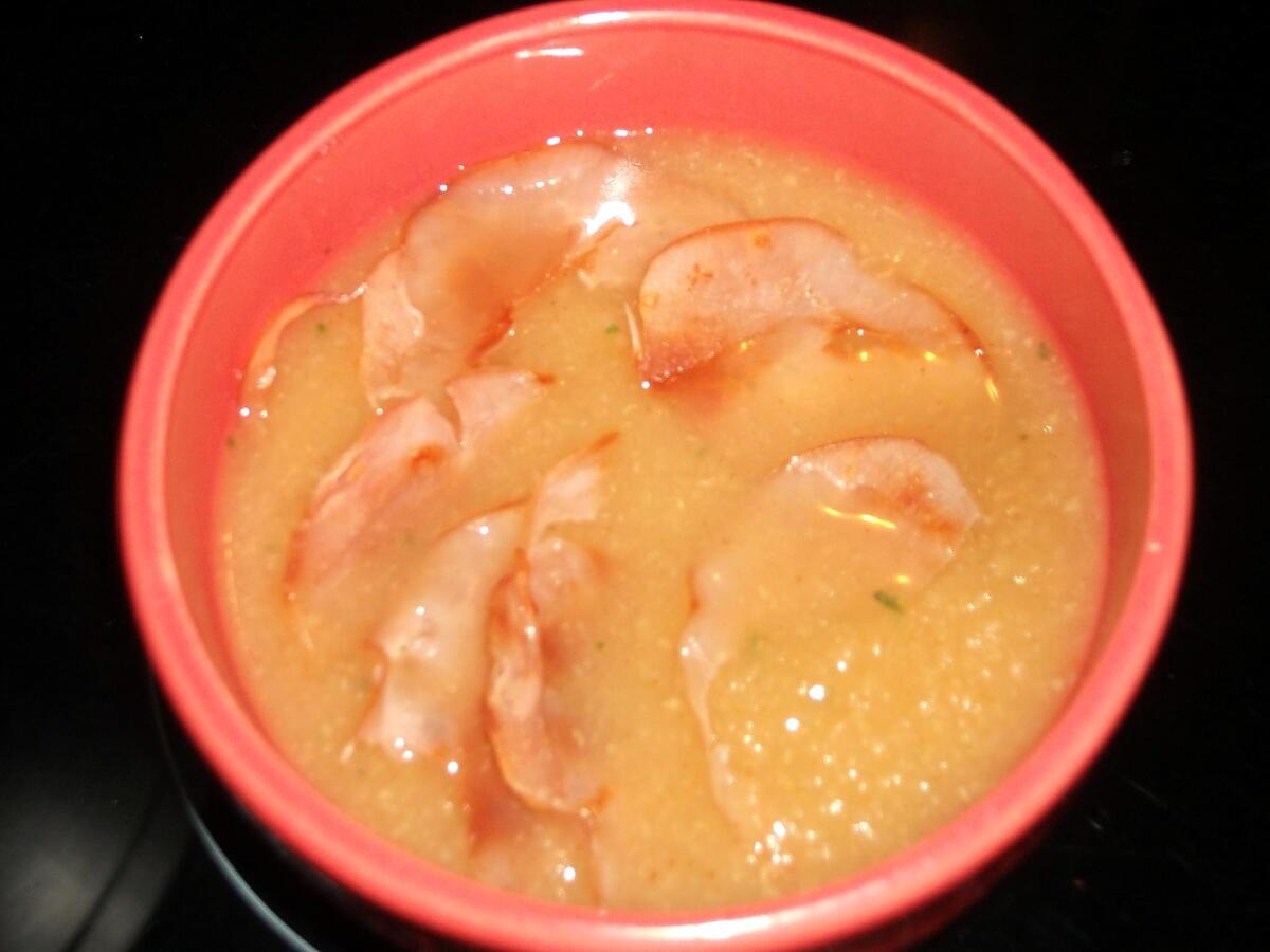 recette Velouté de céleri au bacon (régime dukan)