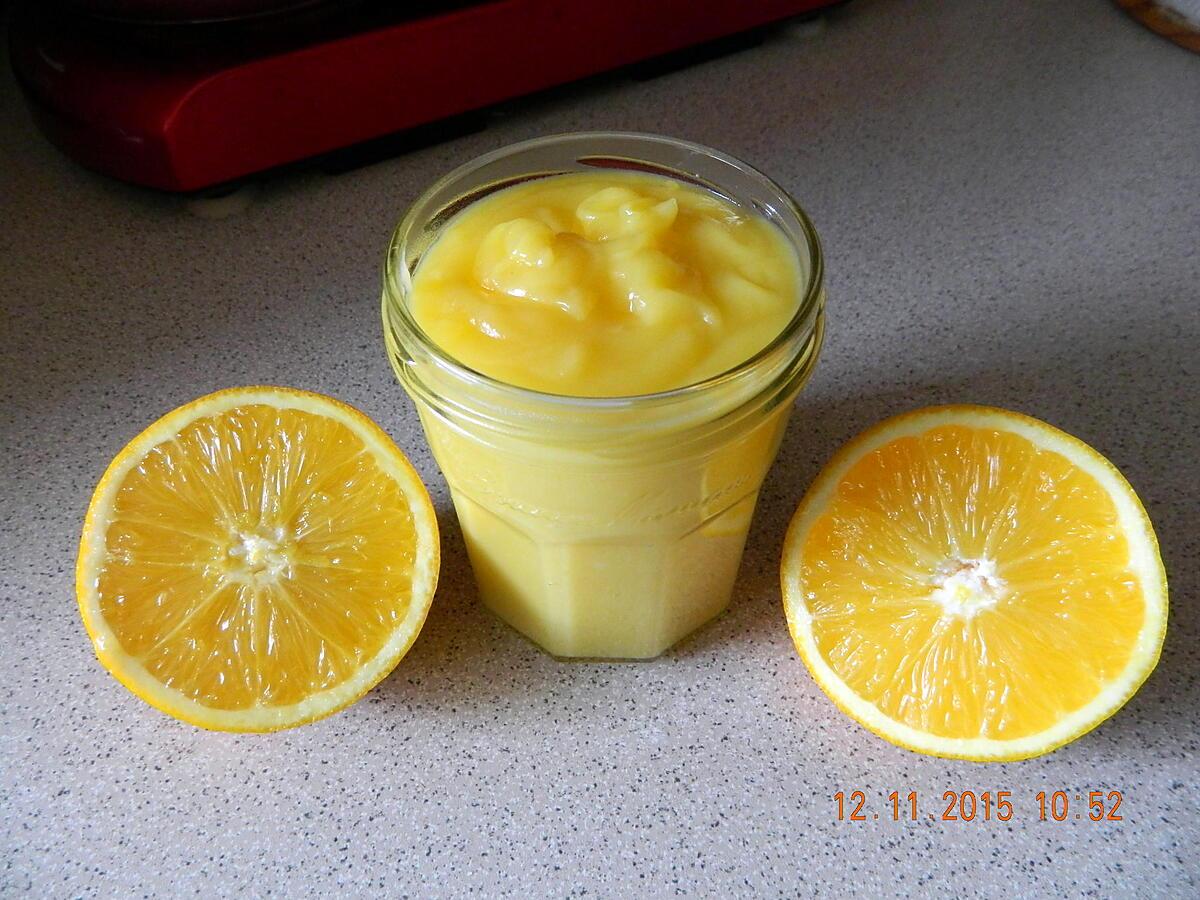 recette Orange curd